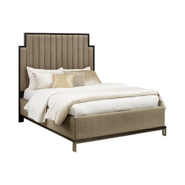 Formosa Queen Upholstered Bed Camel - 222820Q