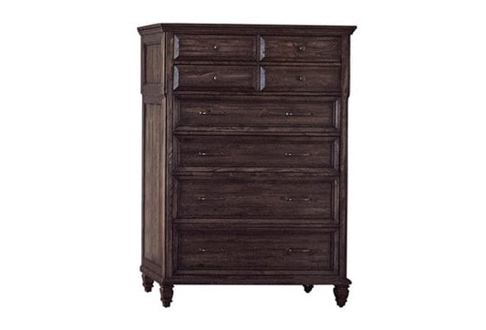 Avenue 8-Drawer Chest Weathered Burnished Brown SKU: 223035 coastmega