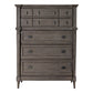 Alderwood 5-Drawer Chest French Grey SKU: 223125 coastmega