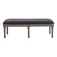 Alderwood Upholstered Bench French Grey SKU: 223126 coastmega