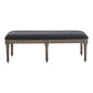 Alderwood Upholstered Bench French Grey SKU: 223126 coastmega