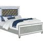 Gunnison Eastern King Panel Bed With LED Lighting Silver Metallic, This Glamorous Contemporary Bed Features A Variety Of Features That Make It A Must Have In Any Modern Home. Solid Block Legs On The Headboard. SKU: 223211KE coastmega