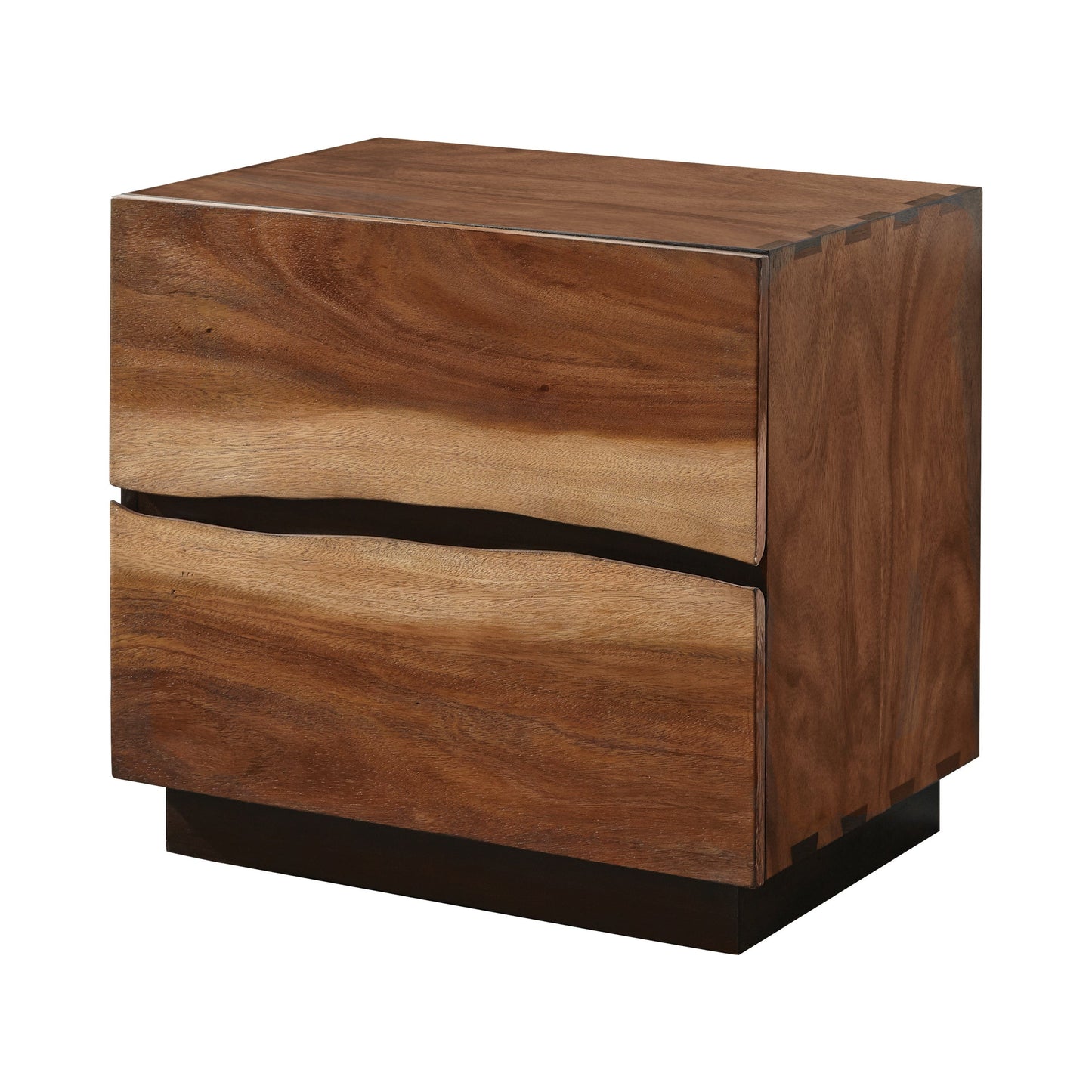 Winslow 2-Drawer Nightstand Smokey Walnut And Coffee Bean Collection: Winslow SKU: 223252 coastmega