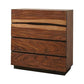Winslow 4-Drawer Chest Smokey Walnut And Coffee Bean Collection: Winslow SKU: 223255 coastmega
