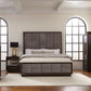 Durango California King Upholstered Bed Smoked Peppercorn And Grey Collection: Durango SKU: 223261KW coastmega