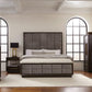 Durango Queen Upholstered Bed Smoked Peppercorn And Grey Collection: Durango SKU: 223261Q coastmega