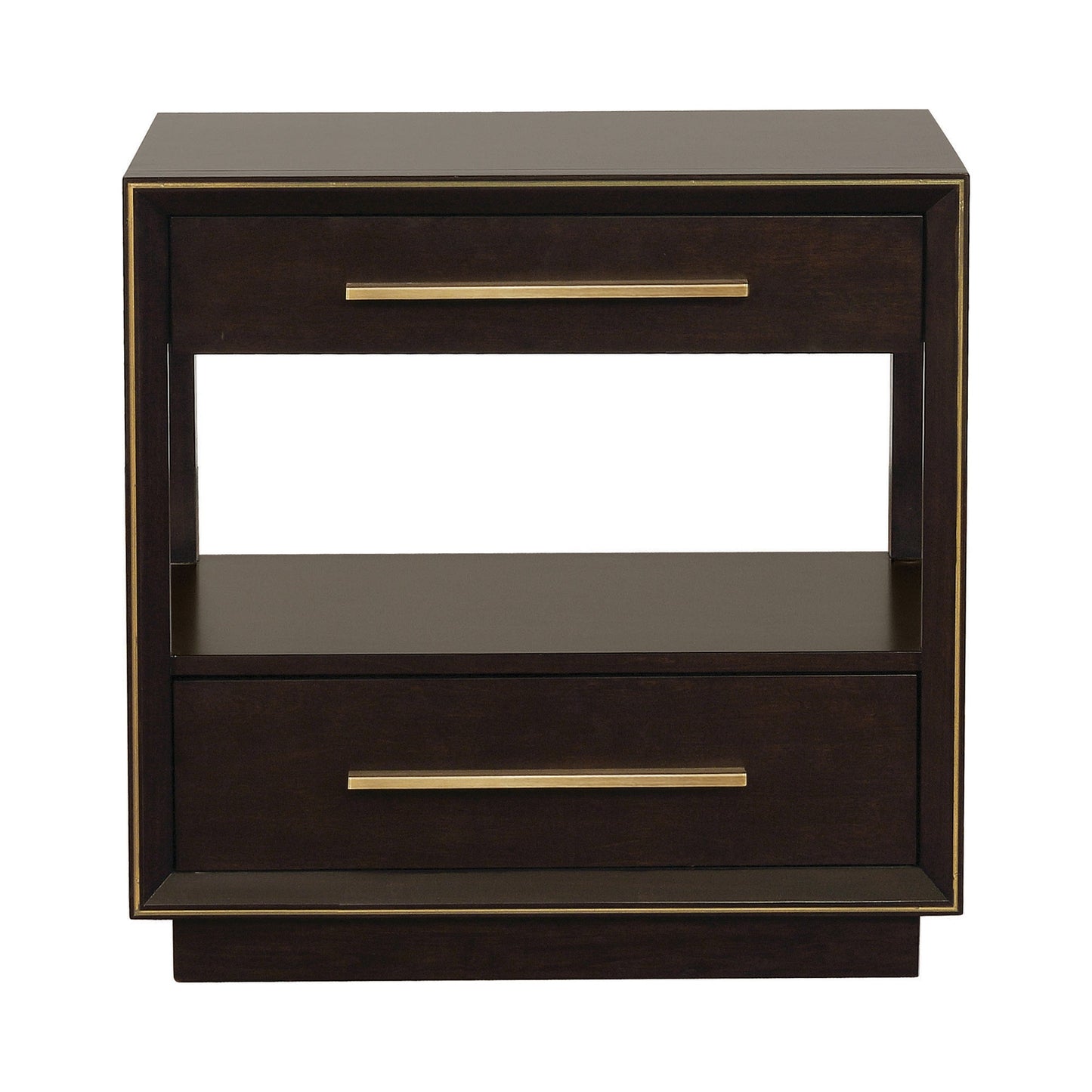 Durango 2-Drawer Nightstand Smoked Peppercorn Collection: Durango SKU: 223262 coastmega