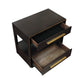 Durango 2-Drawer Nightstand Smoked Peppercorn Collection: Durango SKU: 223262 coastmega