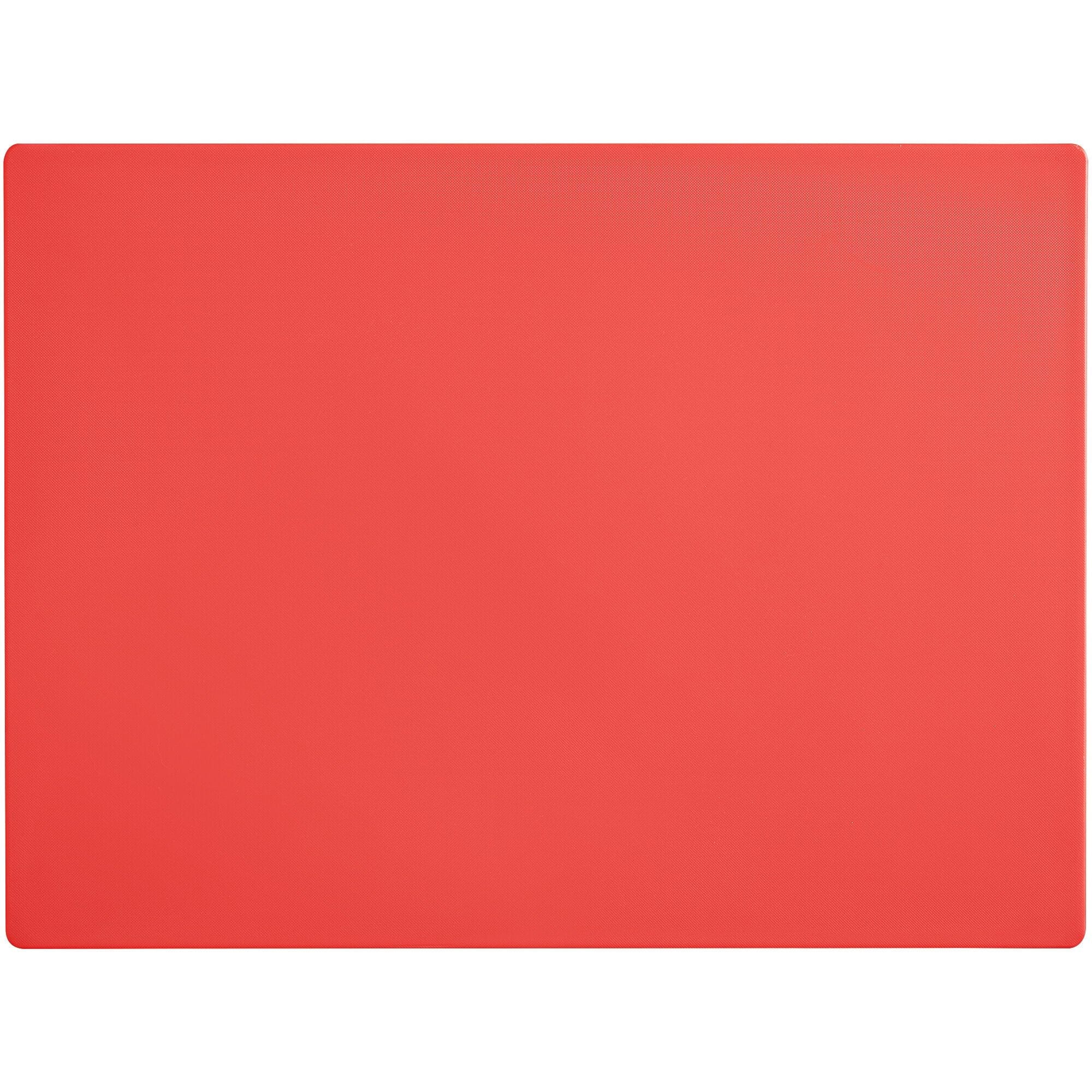Royal Industries Cutting Board, 15inch x 20inch x 1/2 inch Red The material guarantees maximum sanitation, resisting cut-grooving, which could potentially absorb juice, bacteria,or odor, without compromising your blade's sharpness-ROY CB 1520 R