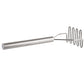 Tablecraft 18 inch Stainless Steel Square-Faced Potato/Bean Masher  Mash potatoes and beans with ease using the Tablecraft 18 inch stainless steel square-faced potato / bean masher-7418 Hannah's Variety Store