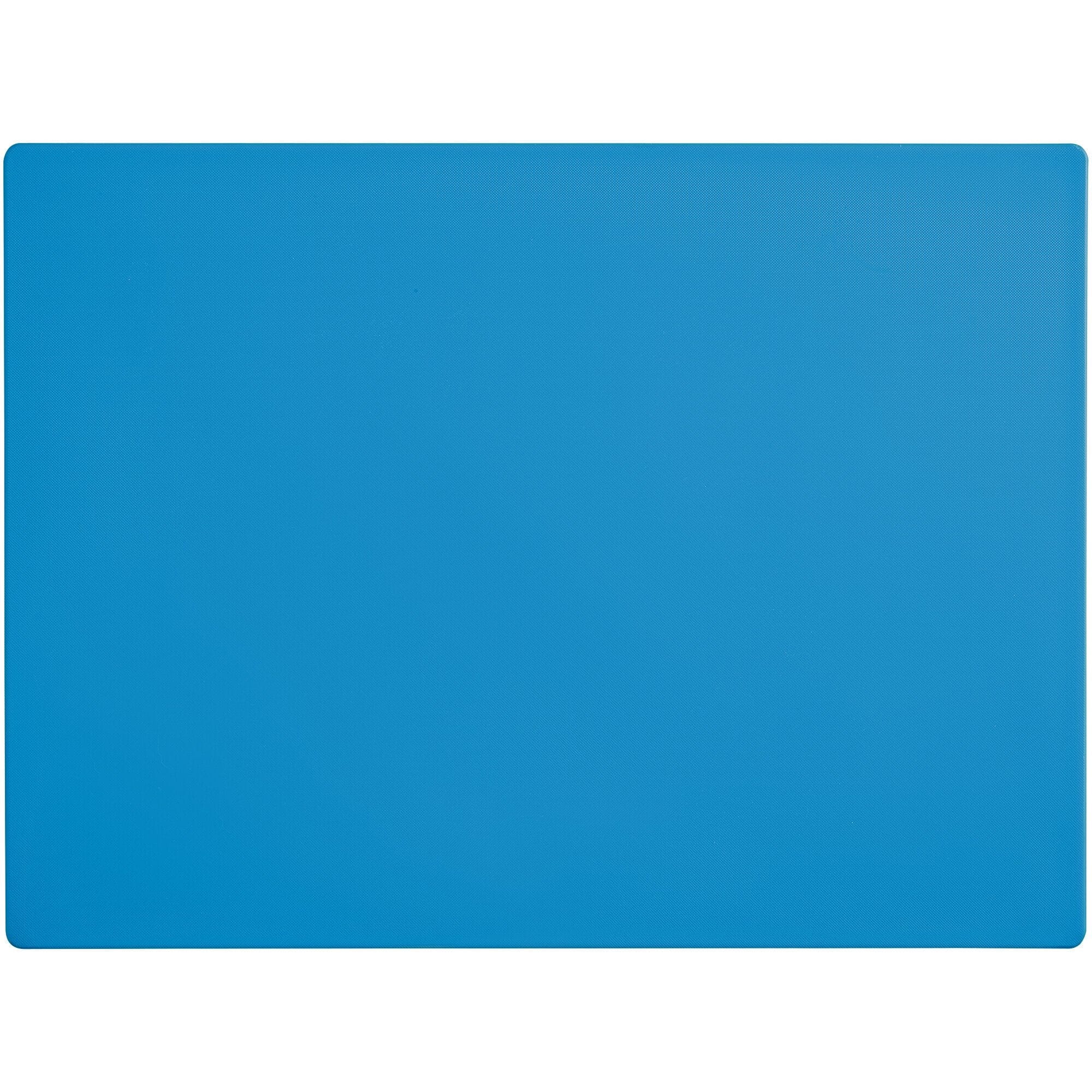 Update International CBBL-1824 Blue 18inch x 24 inch Cutting Board  The material guarantees maximum sanitation, resisting cut-grooving, which could potentially absorb juice, bacteria, or odor, without compromising your blade's sharpness  -CBBL-1824