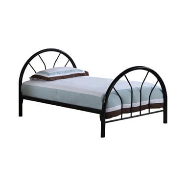 Marjorie Twin Bed Black - 2389B A-Z Store Nadia