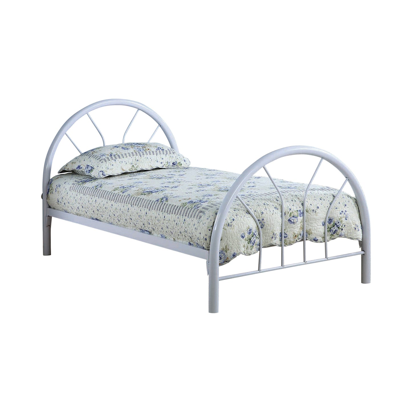 Marjorie Twin Bed White - 2389W A-Z Store Nadia