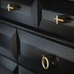 Formosa 9-Drawer Dresser Americano And Rose Brass Collection: Formosa SKU: 222823 coastmega