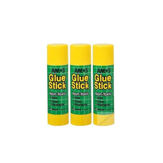 Amos Glue Stick 22GM - Ideal for School and Office project- 10793 ebuystt