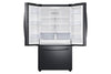 Samsung 28cu French Door Black Stainless Steel Refrigerator This 3-Door French Door refrigerator is beautifully designed, with sleek-edged doors, and EZ-Open Handle-400216
