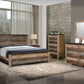 Sembene Queen Panel Bed Antique Multi-Color Collection: This Remarkable Bed Is A Sure To Be The Centerpiece Of The Home. It Is Exquisitely Crafted With Clean, Crisp Lines That Are Anything But Simple.  SKU: 205091Q coastmega