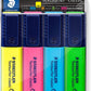 Staedtler Textsurfer Classic 364 Highlighters - Assorted Colours (Pack of 4) are great for work or school as it helps you to emphasize important information - 364-WP4 Pie's Variety Store