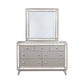 Leighton Beveled Mirror Metallic Mercury Collection: Transform A Sophisticated Space With This Radiant Transitional Mirror, This Mirror Looks Great Above A Mirror. Leighton SKU: 204924 coastmega