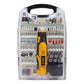 WORKSITE 8V Rotary Tool 110 Pieces Accessories Set Mini Grinder Cutter Diamond Jewelry Wood Cordless Rotary Tool Kit.- CRT324-110 Worksite Hand Tools