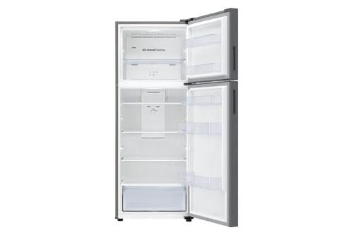 Samsung Refrigerator 17cu. ft  It constantly checks the temperature and circulates cool air through strategically placed vents. Thus, food is preserved at the optimum temperature and stays fresh for longer-436698