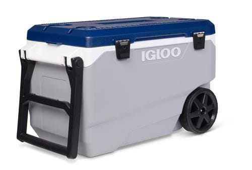 igloo maxcold 90 quart roller cooler
