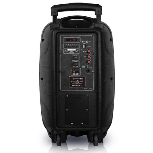 LIVE X 15 inch  RECHARGEABLE BLUETOOTH SPEAKER  The LIVE X is a 15 inch portable PA speaker with an integrated rechargeable battery, advanced Bluetooth capabilities, and an LED woofer well suited for your next party, event, tailgate, and more-LX-15BT Hannah's Variety Store