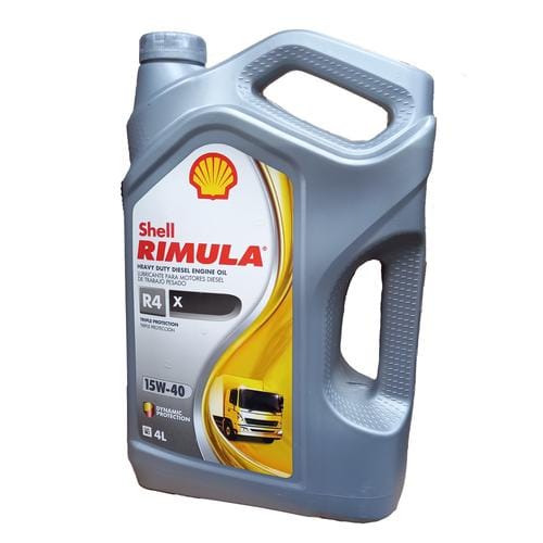 Shell Rimula Motor Oil 15W-40 4 L is designed to provide Triple Protection to improve engine and oil durability-443059