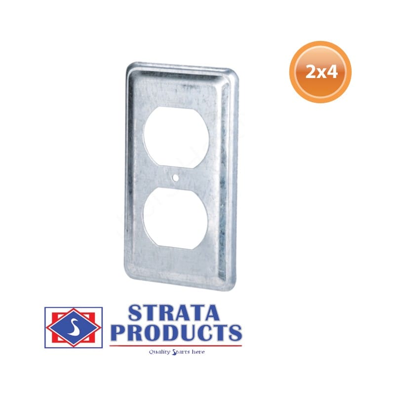 Strata 2 Inches x 4 Inches Duplex Cover - 58C1 MEGA