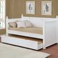 Twin Daybed With Trundle White - 300026 A-Z Store Nadia