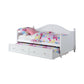 Twin Daybed With Trundle White - 300053 A-Z Store Nadia
