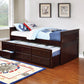 Twin Captain’s Daybed With Storage Trundle Cappuccino - 300106 A-Z Store Nadia