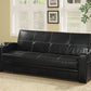 Avril Upholstered Sleeper Sofa Bed With Cup Holders Black Collection: Avril SKU: 300132 coastmega