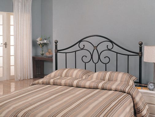 Full/Queen Metal Headboard Black And Bronze - 300182QF A-Z Store Nadia