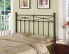 Full/Queen Metal Headboard Rustic Bronze - 300187QF