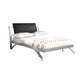 Leclair Full Metal Bed Black And Silver - 300200F A-Z Store Nadia