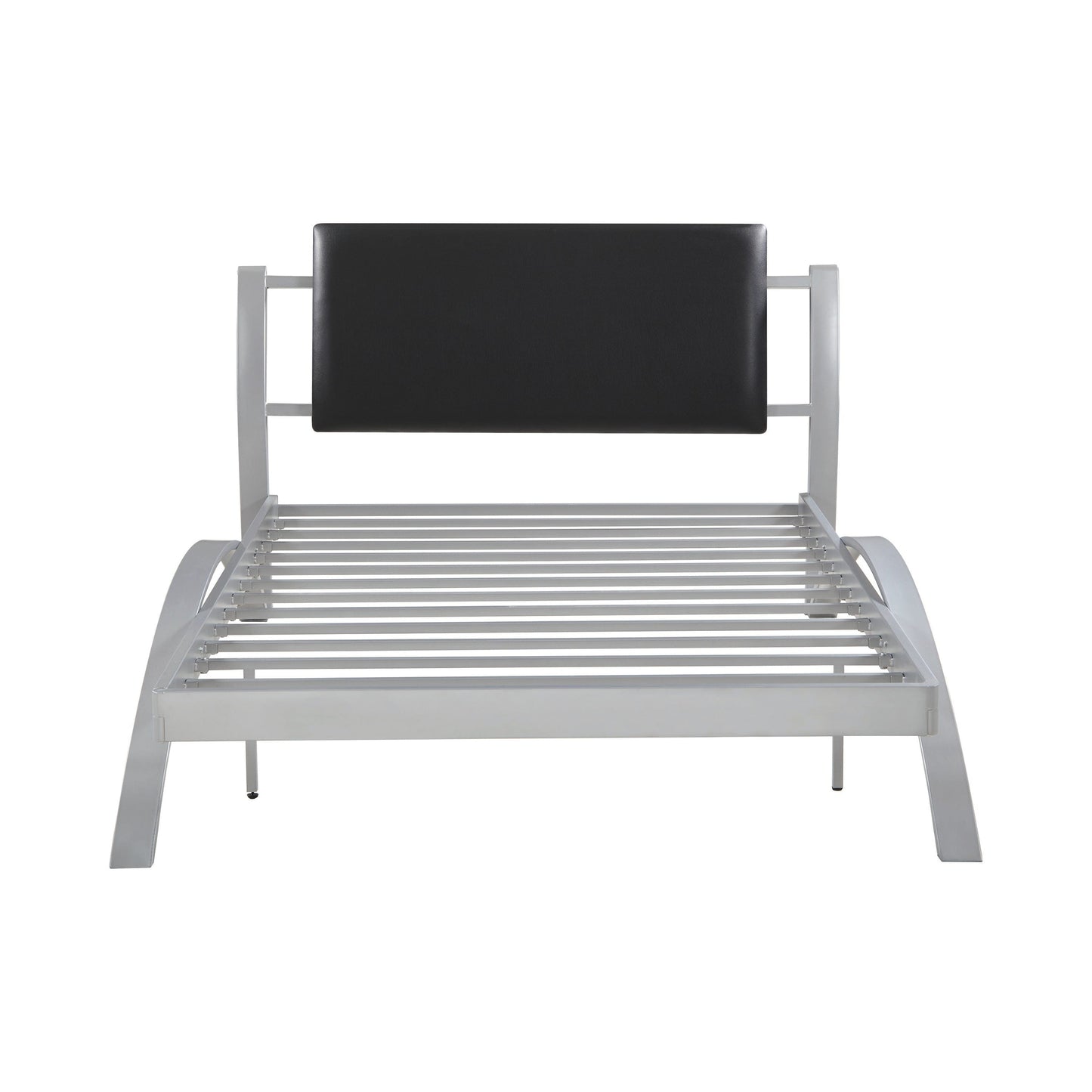 Leclair Full Metal Bed Black And Silver - 300200F A-Z Store Nadia