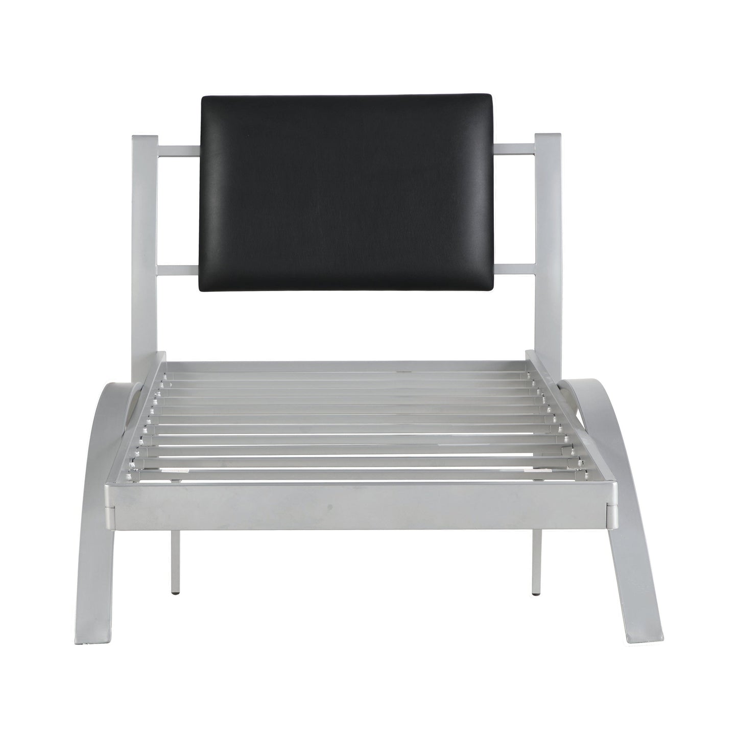 Leclair Twin Metal Bed Black And Silver - 300200T A-Z Store Nadia