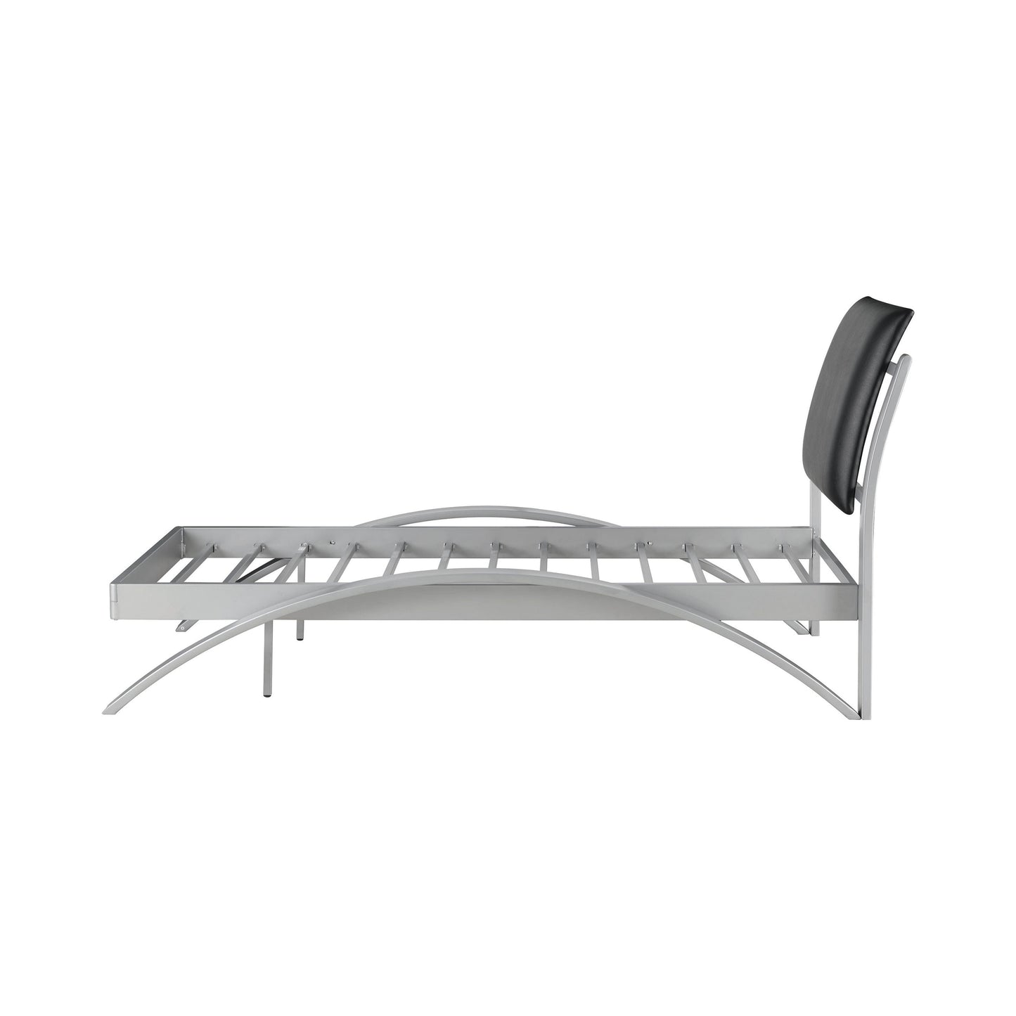 Leclair Twin Metal Bed Black And Silver - 300200T A-Z Store Nadia