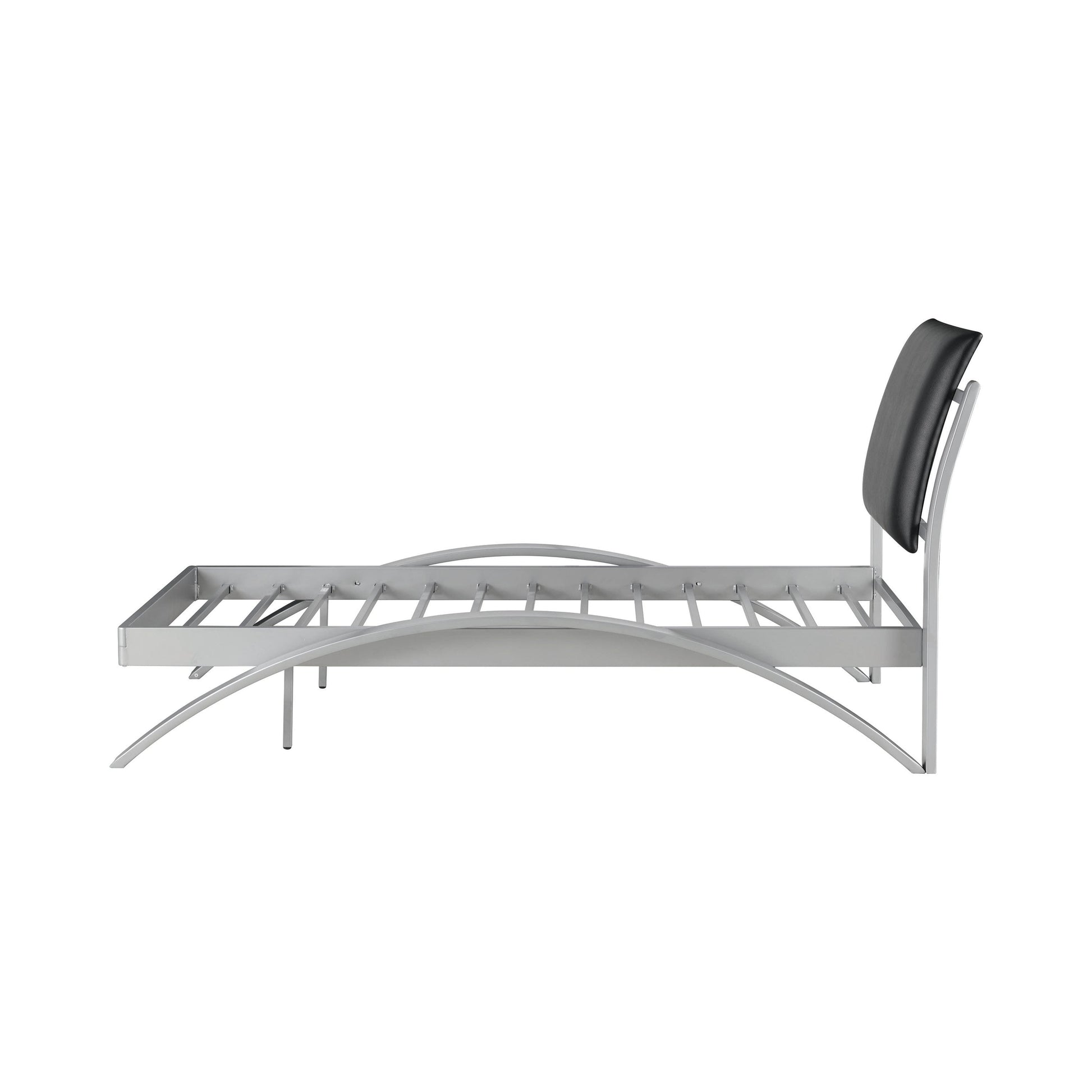 Leclair Twin Metal Bed Black And Silver - 300200T A-Z Store Nadia