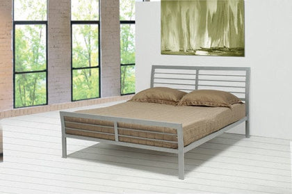 Cooper Full Metal Bed Silver - 300201F