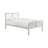 Cooper Twin Metal Bed Silver - 300201T