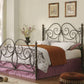 London Queen Metal Scroll Bed Dark Bronze - 300258Q A-Z Store Nadia