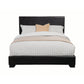 Conner Full Upholstered Panel Bed Black - 300260F A-Z Store Nadia