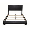 Conner Twin Upholstered Panel Bed Black - 300260T