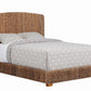Laughton Queen Hand-Woven Banana Leaf Bed Amber - 300501Q A-Z Store Nadia