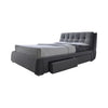 Fenbrook Eastern King Tufted Upholstered Storage Bed Grey - 300523KE