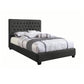 Chloe Tufted Upholstered Eastern King Bed Charcoal - 300529KE A-Z Store Nadia