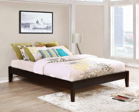 Hounslow Full Platform Bed Cappuccino - 300555F A-Z Store Nadia