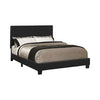 Muave Bed Upholstered Queen Black - 300558Q